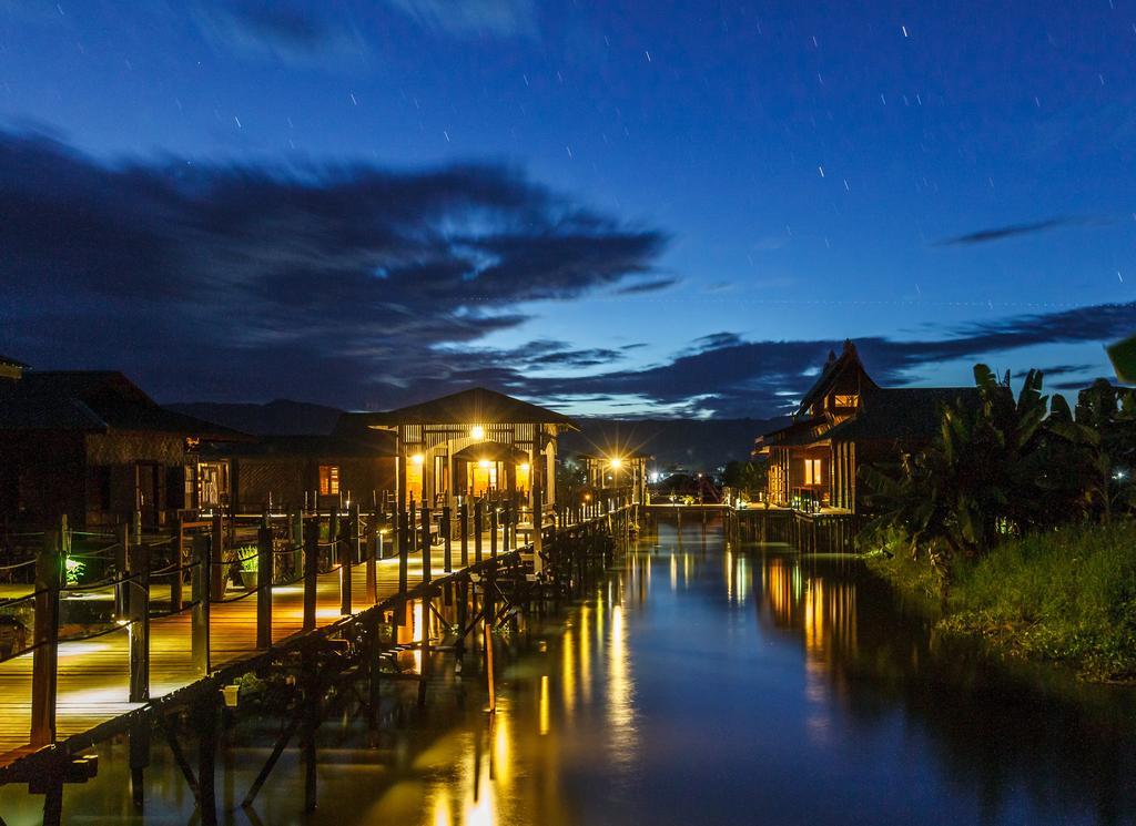 Inle Heritage Stilt Houses Ивама Экстерьер фото