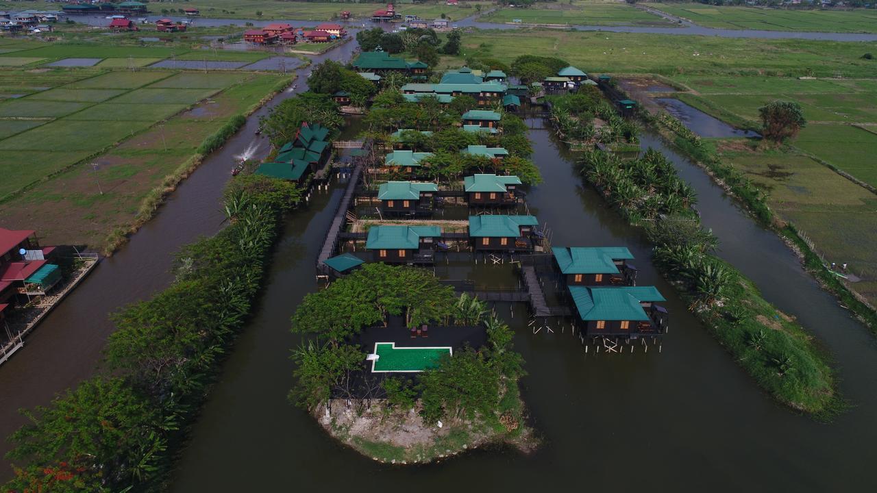 Inle Heritage Stilt Houses Ивама Экстерьер фото