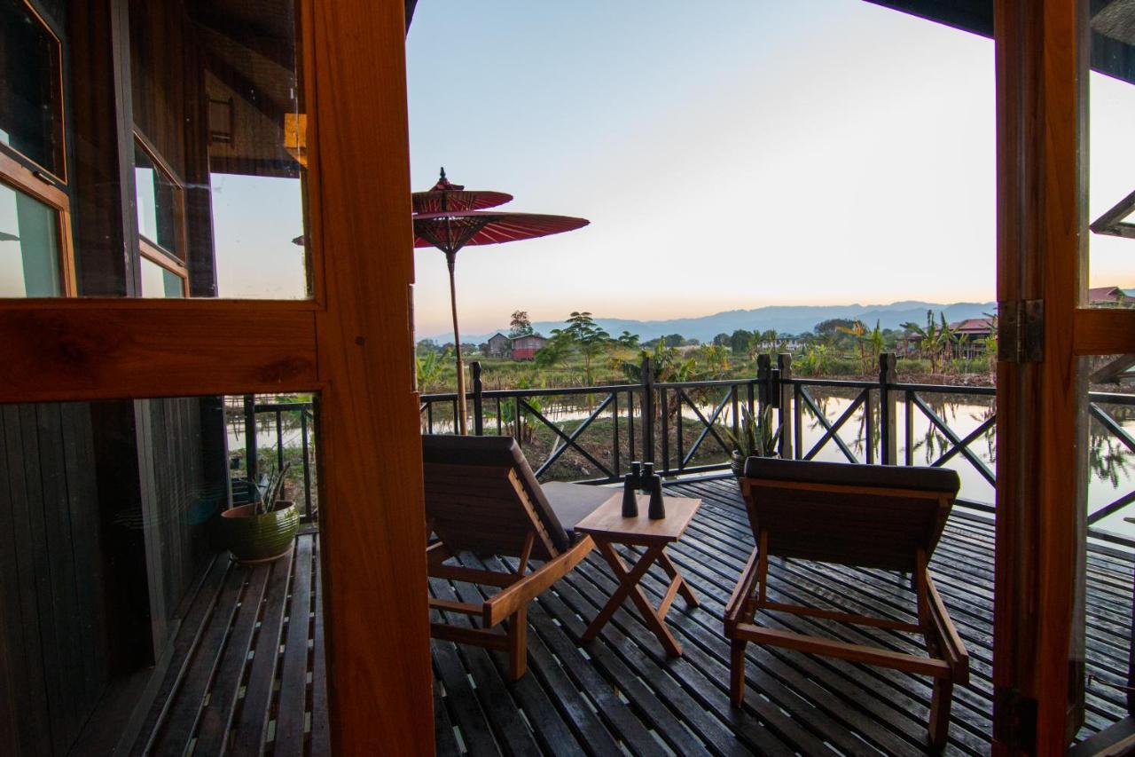 Inle Heritage Stilt Houses Ивама Экстерьер фото