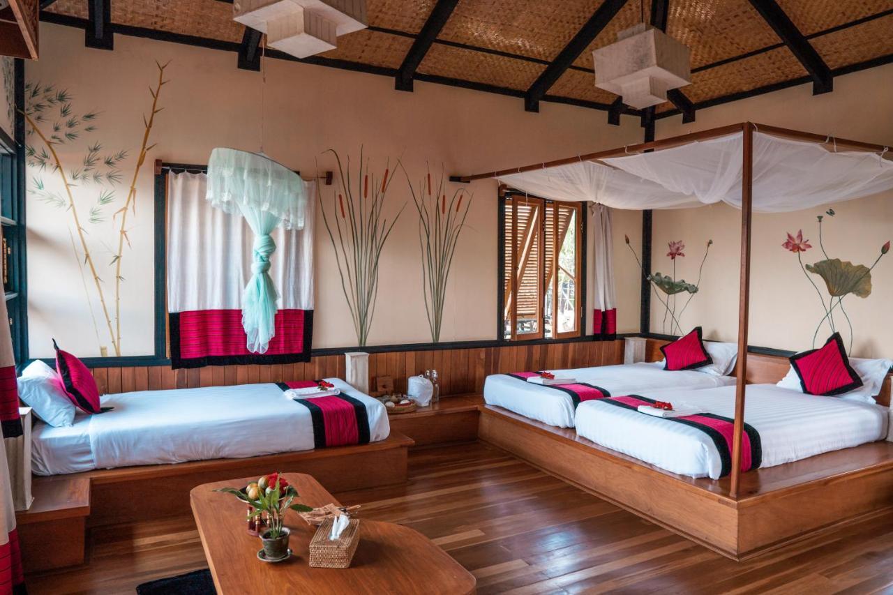 Inle Heritage Stilt Houses Ивама Экстерьер фото