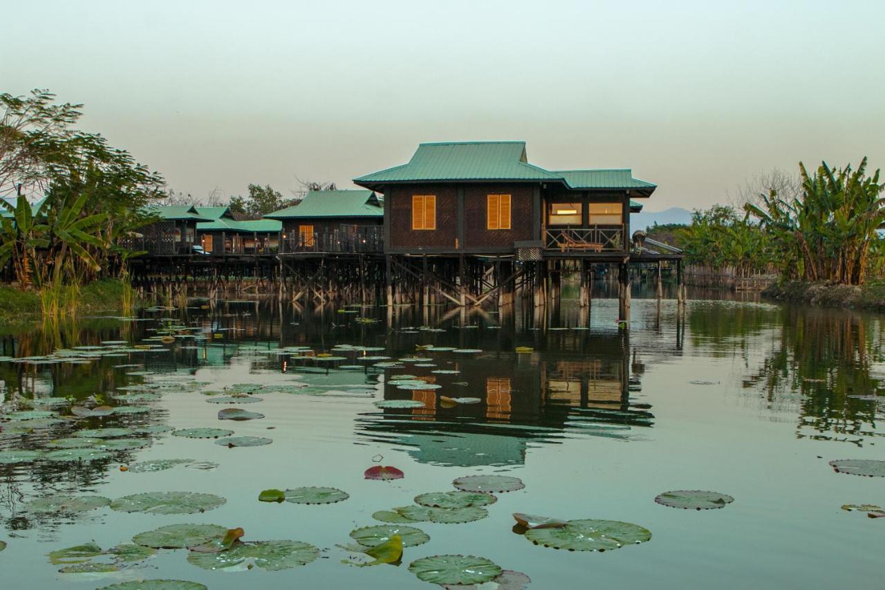 Inle Heritage Stilt Houses Ивама Экстерьер фото